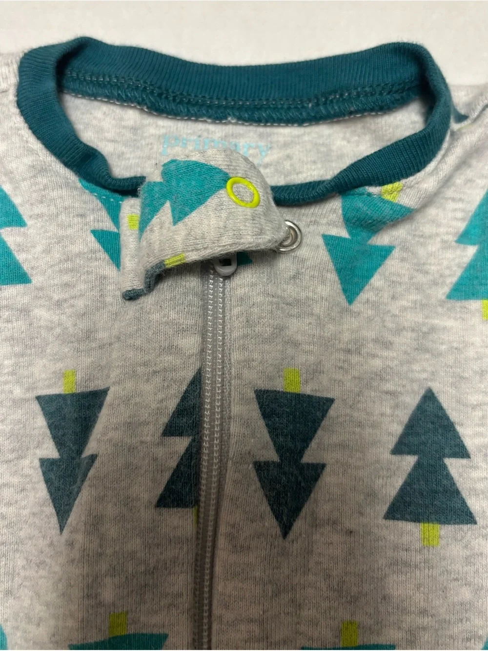 Primary tree organic cotton one piece, size 6-9m